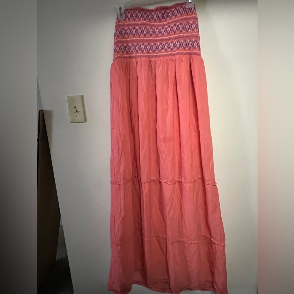 Brand- lane Bryant, Size XL (14/16), strapless dress. Salmon/pink.